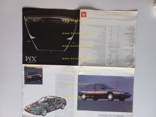Citroen XM 1990 depliant italiano originale