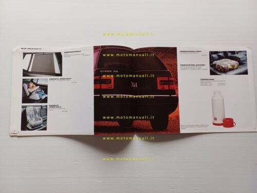 Citroen XM 1991-92 depliant 24 pagine TEDESCO originale