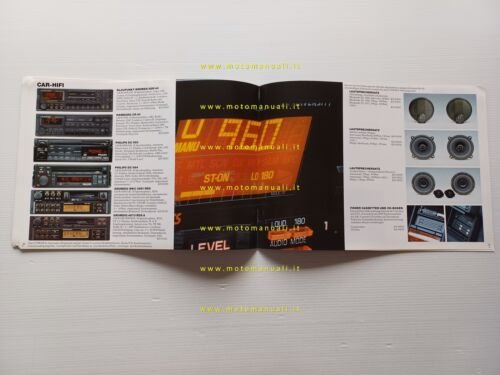 Citroen XM 1991-92 depliant 24 pagine TEDESCO originale