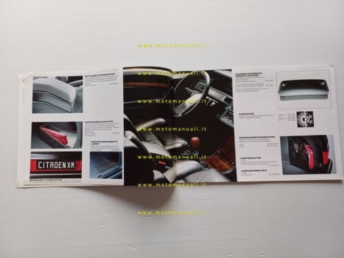 Citroen XM 1991-92 depliant 24 pagine TEDESCO originale