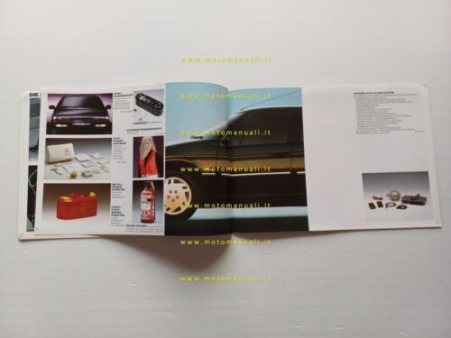 Citroen XM 1991-92 depliant 24 pagine TEDESCO originale