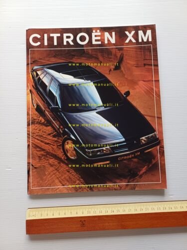 Citroen XM 1994 depliant 30 pagine italiano originale