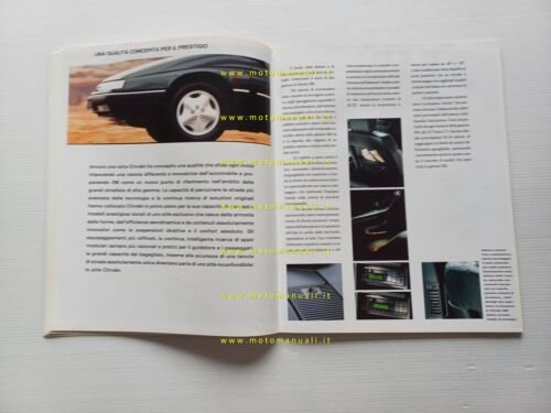 Citroen XM 1994 depliant 30 pagine italiano originale