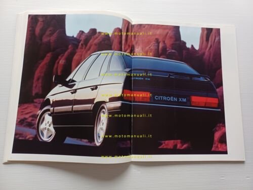 Citroen XM 1994 depliant 30 pagine italiano originale