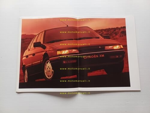 Citroen XM 1994 depliant 30 pagine italiano originale