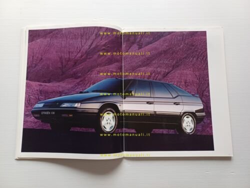 Citroen XM 1994 depliant 30 pagine italiano originale