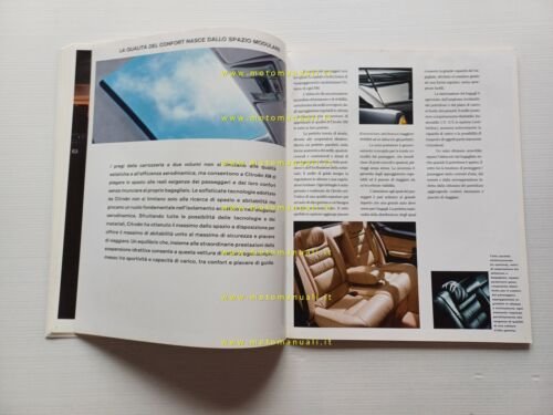 Citroen XM 1994 depliant 30 pagine italiano originale