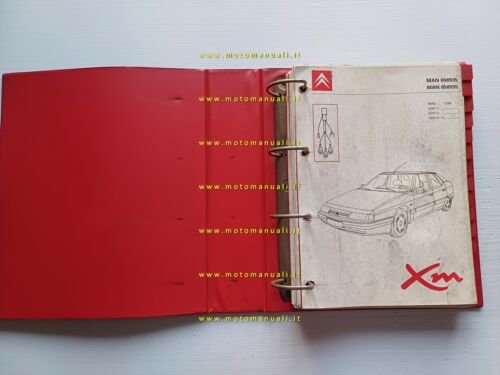Citroen XM 1994 manuale officina impianti elettrici italiano originale