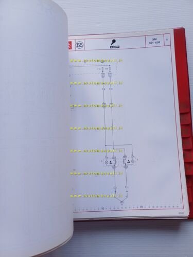 Citroen XM 1994 manuale officina impianti elettrici italiano originale