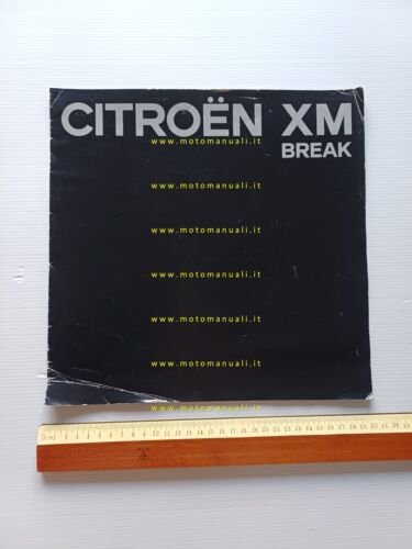 Citroen XM Break 1991 depliant originale TEDESCO