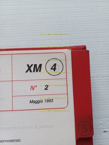 Citroen XM manuale officina Raccolta Note Tecniche 1989-95 italiano originale