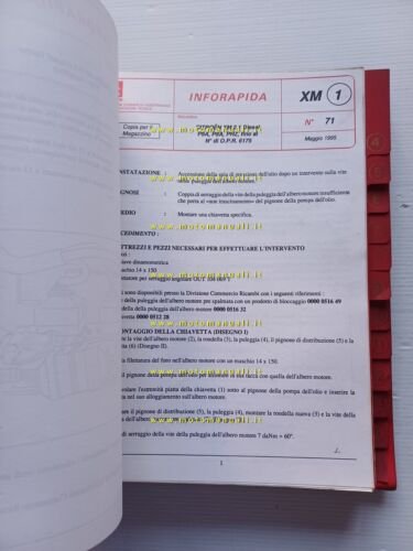 Citroen XM manuale officina Raccolta Note Tecniche 1989-95 italiano originale