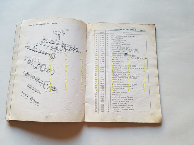 CMG CM/6 carriola a motore 1965 manuale uso + catalogo …
