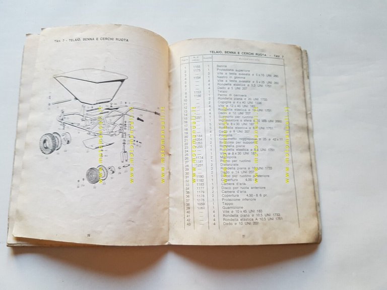 CMG CM/6 carriola a motore 1965 manuale uso + catalogo …