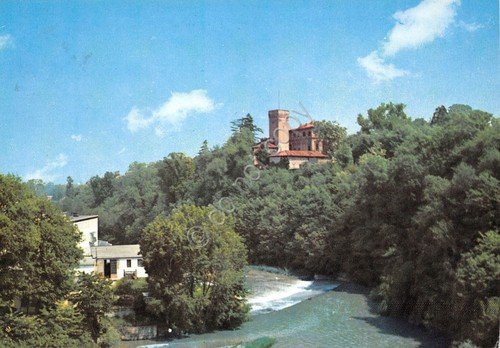 Collegno Castello Cavalchini e fiume Dora 1967 | Immagine principale