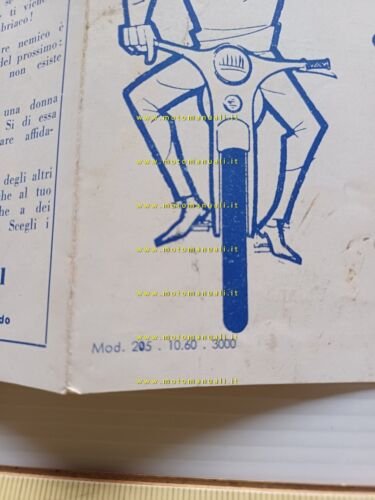 Continental modelli pneumatici moto - scooter 1960 depliant originale italiano