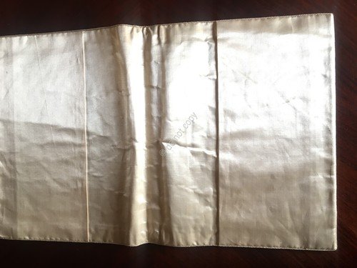 Coprilibro antico in seta e ricami cm 26 x 31,5 …