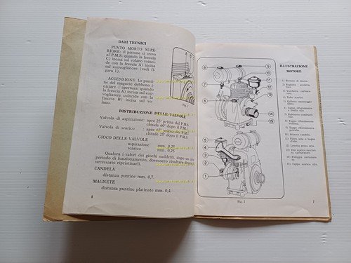 COTIEMME motori industriali Varo Taro Nilo Idro manuale uso+catalogo ricambi