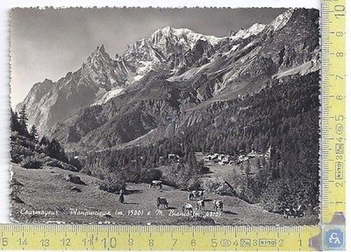Courmayeur - Planpinceux - Panorama - View - '50's - …