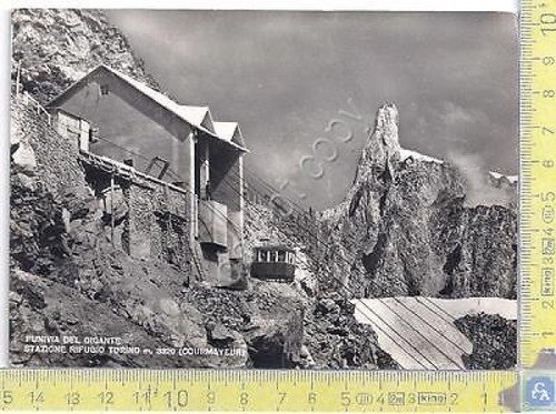 Courmayeur - Stazione Rifugio Torino - Anni '60 - Sixties …