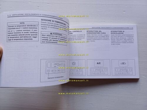 Daewoo Nubira modelli 2000 manuale uso manutenzione italiano originale