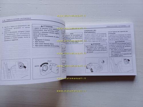 Daewoo Nubira modelli 2000 manuale uso manutenzione italiano originale