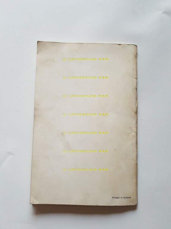 DAF 44 1969 manuale uso manutenzione libretto originale ITALIANO