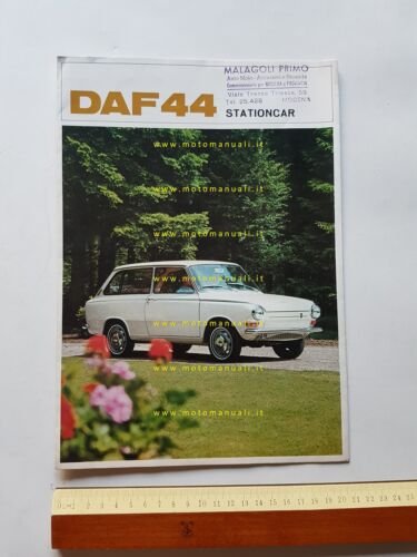 DAF 44 Stationcar 1966 depliant italiano originale