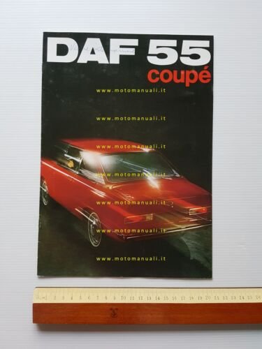DAF 55 Coupè 1969 depliant originale francese