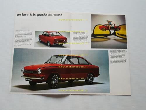 DAF 55 Coupè 1969 depliant originale francese