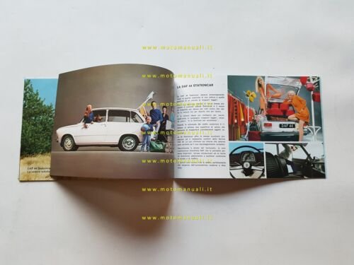 DAF Variomatic 33 - 44 - 55 1968 depliant italiano …