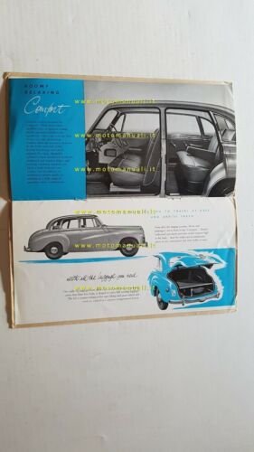 Daimler Conquest 1953 depliant originale auto ENGLISH brochure