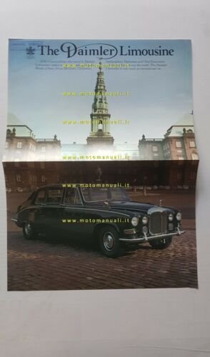 Daimler Limousine depliant originale ENGLISH auto brochure