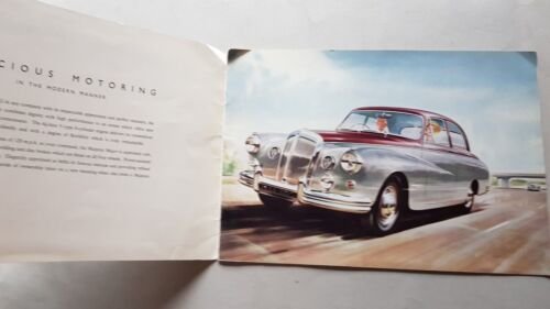 Daimler Majestic Major 4.5 V8 auto 1960 depliant originale inglese …