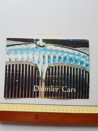 Daimler modelli Double-Six - Sovereign 1972 depliant originale inglese