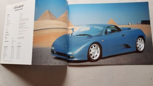De Tomaso Guar depliant originale brochure