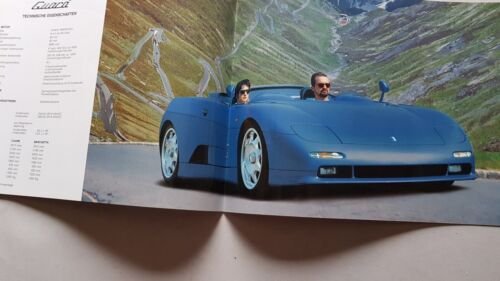 De Tomaso Guar depliant originale brochure