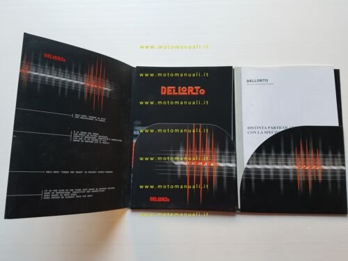 DELL'ORTO Carburatori moto pubblicazione 2002 originale