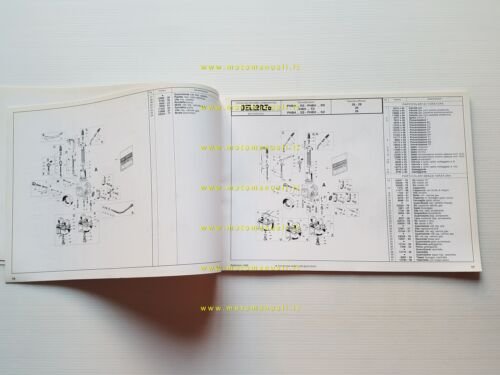 DELL'ORTO Catalogo 13 1999 catalogo ricambi tutti Carburatori moto originale
