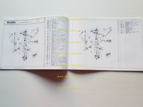 DELL'ORTO Catalogo 14 2001 catalogo ricambi tutti Carburatori moto originale
