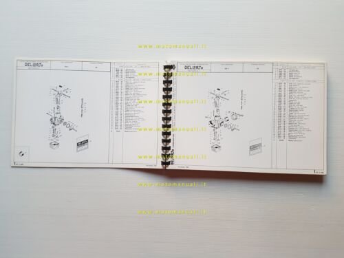 DELL'ORTO Catalogo 4 1983 catalogo ricambi tutti Carburatori moto originale
