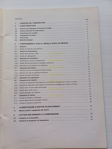 Dell'Orto Manuale Officina Guida 1 scelta e messa a punto …