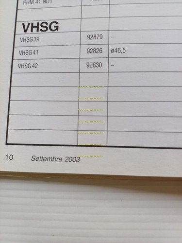 Dell'Orto manuale officina n. 6 2003 originale regolazioni carburatori moto