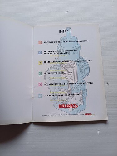 Dell'Orto The Carburetor Manual - Manuale Tecnico italiano originale