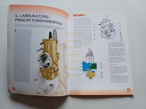 Dell'Orto The Carburetor Manual - Manuale Tecnico italiano originale