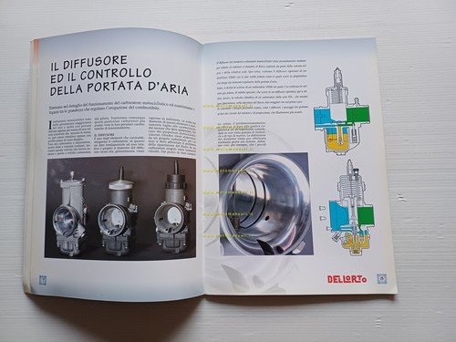 Dell'Orto The Carburetor Manual - Manuale Tecnico italiano originale