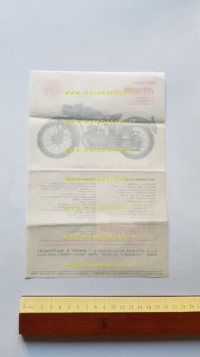 Demm 125 Normale Turismo Granturismo depliant italiano originale