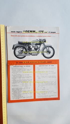 Demm 175 4T depliant Francese originale