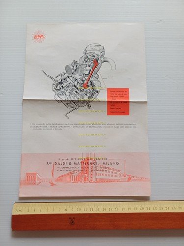 DEMM 175 OHC depliant ITALIANO originale