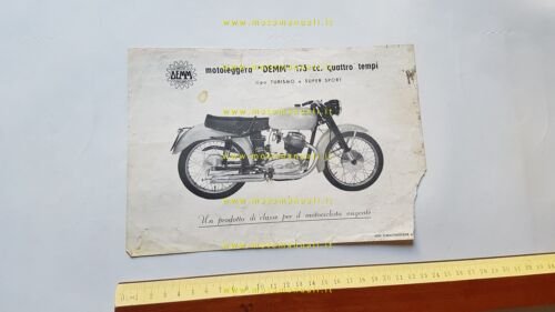 Demm 175 Turismo - Supersport depliant italiano originale